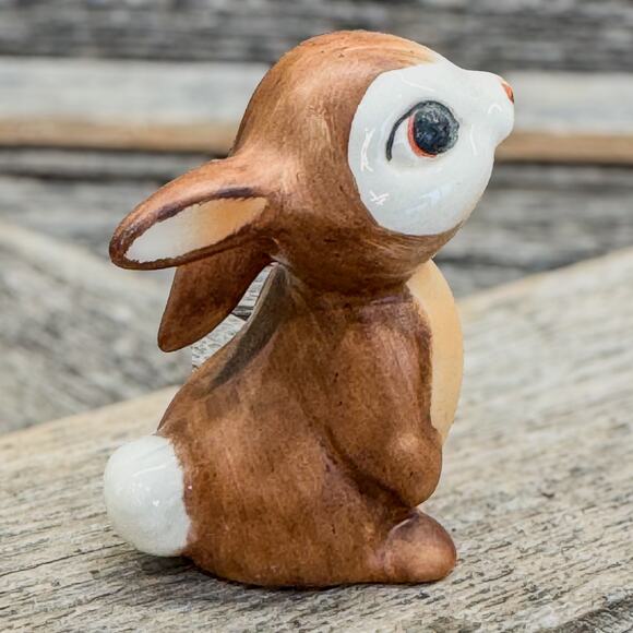 Sweetest 1970's Vintage Goebel/W.Germany Miniature Disney Thumper Figurine-2.5"H - Picture 5 of 6